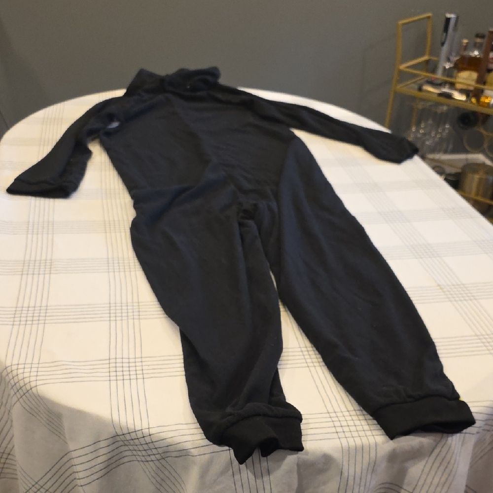 Cozy Batman Jumpsuit - Black, Gray, Yellow - Picture 6 of 6
